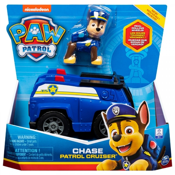 <img src='https://webimage.pl/pics/201/6/dpsi-patrol-chase-i-woz-policyjny-1-czytam.jpg'> Psi Patrol: Pojazd podstawowy z figurką - Chase i wóz policyjny (6052310/20114321)