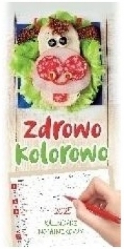 Kalendarz 2025 rodzinny notatnikowy Zdrowo kolorowo