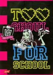 Zeszyt A5 Monster High w trzy linie 16 kartek - <br />