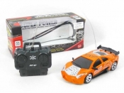 Auto wyścigowe 16cm skala 1:28 na pilota pomarańczowe