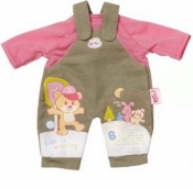 Ubranko dla lalki My little Baby born Easy Fit brązowe - <br />