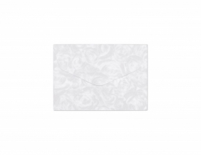 Koperta Galeria Papieru róże B7 - biały 88 mm x 125 mm (280511)