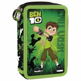 Piórnik trójkomorowy z wyposażeniem Ben 10