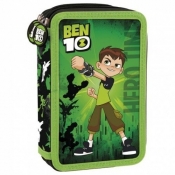 Piórnik trójkomorowy z wyposażeniem Ben 10