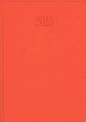 Kalendarz 2015 Książkowy Dzienny A5 z obszyciem TUCSON pomarańczowy