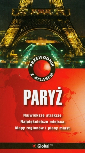 Przewodnik z atlasem Paryż - Morris Elisabeth