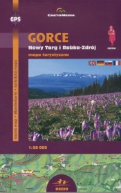 Gorce Nowy Targ i Rabka-Zdrój Mapa turystyczna