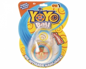Yoyo Ball żółty blister, yoyo z kropkami (EP60017/00202)