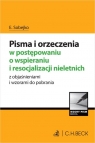 Pisma i orzeczenia w postępowaniu o wspieraniu i resocjalizacji nieletnich z Eugeniusz Sobejko