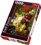 Puzzle Martwa natura z kwiatami 1500 elementów (26120)
