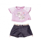 Ubranko dla lalki Baby born Deluxe Outfits z dźwiękiem Kotek - <br />