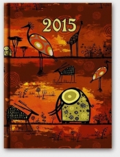 Kalendarz 2015 B6 41D Soft Etno - <br />