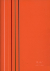 Zeszyt A4 Narcissus World of Colours w kratkę 80 kartek pomarańczowy