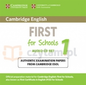 First for Schools 1 Audio CDs (2) - Corporate Author Cambridge ESOL