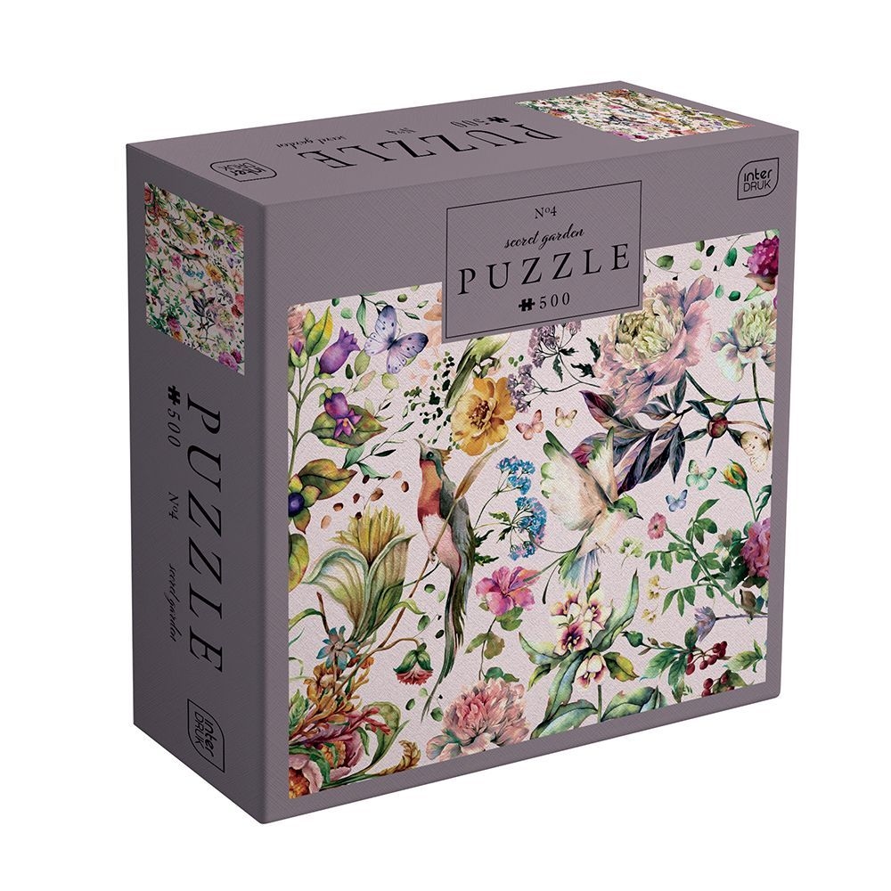 Interdruk, Puzzle 500: Secret Garden 4 - Soft Florals