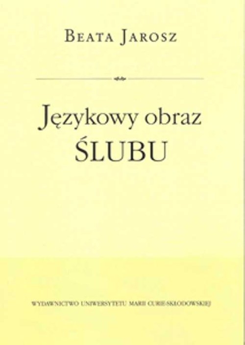 Językowy obraz ślubu