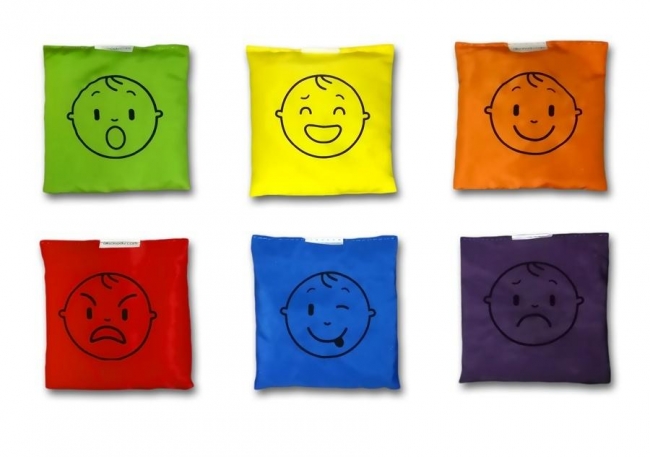 Woreczki gimnastyczne zestaw emocje