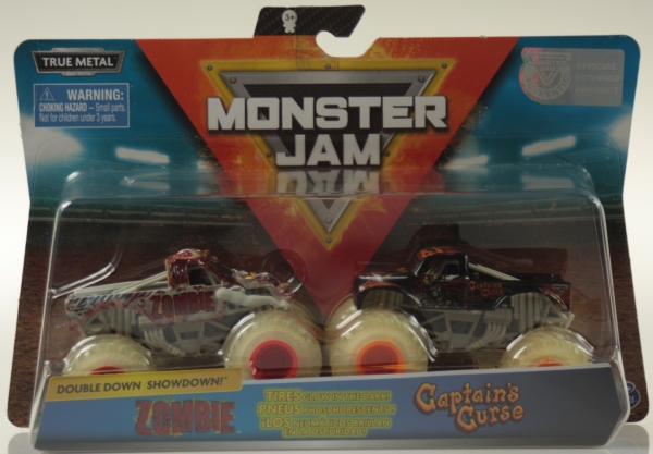 Monster Jam - Superterenówki 2-pak: Zombie vs Captain's Curse (58702/20106667)