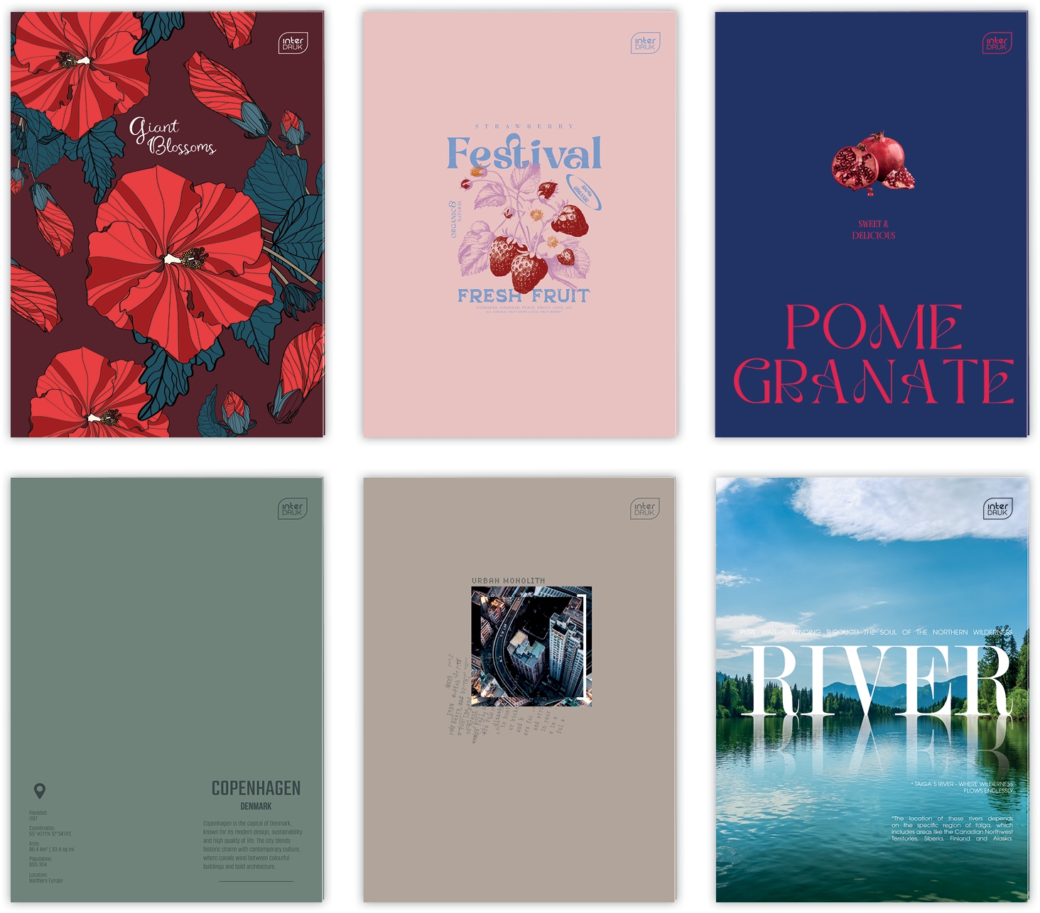 Zeszyt A4/96k linia UV, 1 szt