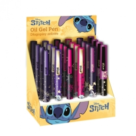 Display długopis żelowy Disney Gold Stitch 24 sztuki