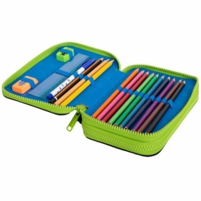 Coolpack - Jumper 2 - Piórnik podwójny z wyposażeniem - XO Skull (C66194)