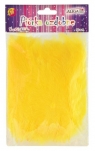 Piórka żółte 10-12cm 50szt