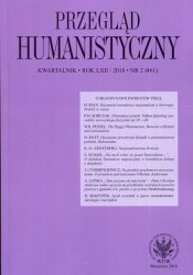 Przegląd Humanistyczny 2018/2