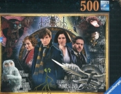 Puzzle 500: Harry Potter - Fantastyczne zwierzęta