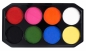Farby do malowania twarzy, 8 kolorów x 18 ml (1172015)