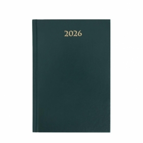 Terminarz 2026 dzienny A5 Divas zielony