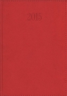 Kalendarz 2015 Książkowy Dzienny A5 z obszyciem TUCSON czerwony