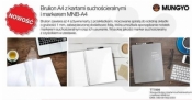 Brulion suchościeralny A4 z markerem MUNGYO