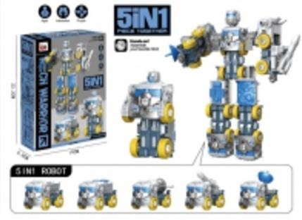 <img src='https://webimage.pl/pics/203/3/d5903943013203.jpg' style='height:440px' /> Robot 5w1 skręcany niebieski