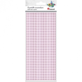 Kryształki samoprzylepne - bladoróżowe (414518)
