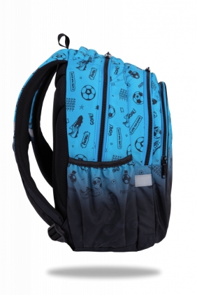Coolpack, Plecak szkolny Jerry - Game Over Gradient Blue (F029008)
