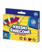Kredki świecowe okrągłe 18 kolorów ASTRA