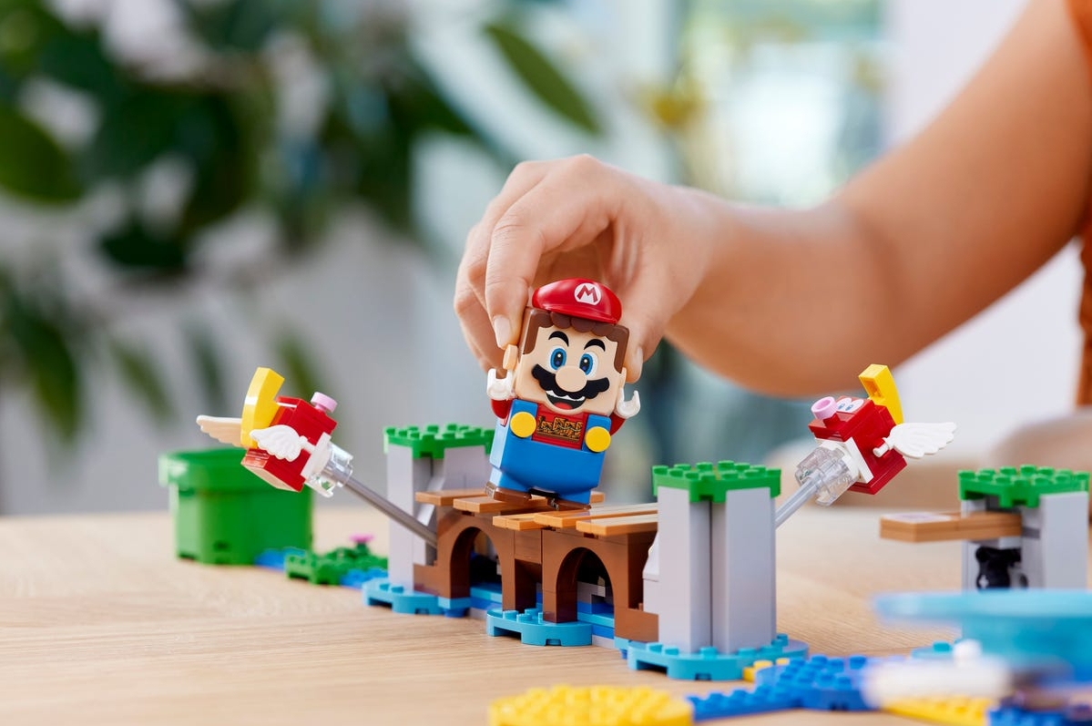 Lego Super Mario: Zestaw rozszerzający - Duży jeżowiec i zabawa na plaży (71400)