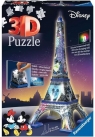  Puzzle 3D Budynki nocą 226: Wieża Eiffla Disney (12520)Wiek: 10+