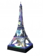 Puzzle 3D Budynki nocą 226: Wieża Eiffla Disney (12520)