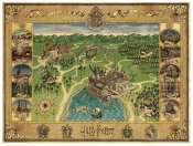 Ravensburger, Puzzle 1500: Mapa Hogwartu (16599)