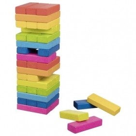 Wieża do układania - kolory tęczy (56820)