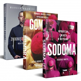 Pakiet: Sodoma + Gomora + Zniknięty ksiądz - Frederic Martel, Obirek Stanisław, Adamiec Marcin, Artur Nowak