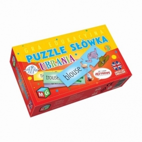 Puzzle słówka 3 - Ubrania (30020)