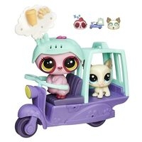 Littlest Pet Shop Zwierzakowe pojazdy Skuter