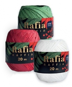 Rafia 20m Christmas, 1 szt.