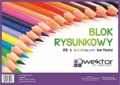 Blok rysunkowy A3/16K kolorowy (10szt)