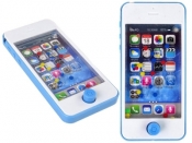 Telefon komórkowy z grą zręcznościową niebieski