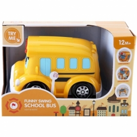 Auto autobus szkolny światło/dźwięk