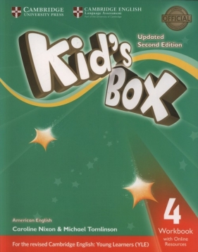 Kid's Box Level 4 Workbook with Online Resources American English - Nixon Caroline, Tomlinson Michael