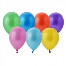 Balon GM90 metal 10" różnokolorowy/ 50szt